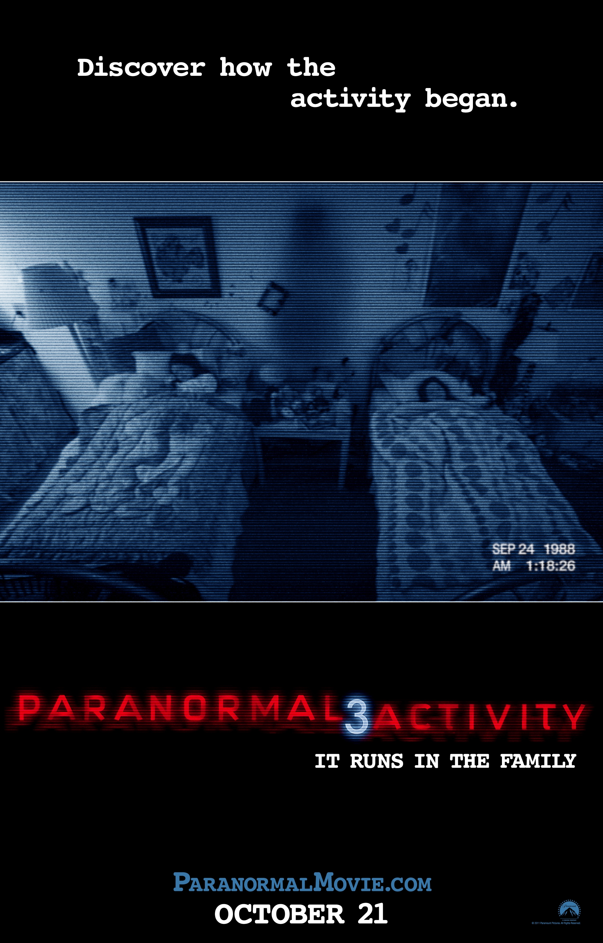 Paranormal Activity 3 / Паранормальное Явление 3 (2011)