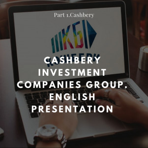 Cashbery Investment Companies Group. English presentation
