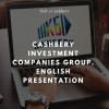 Cashbery Investment Companies Group. English presentation